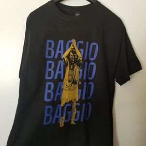 Roberto Baggio Italy Soccer Team T-Shirt